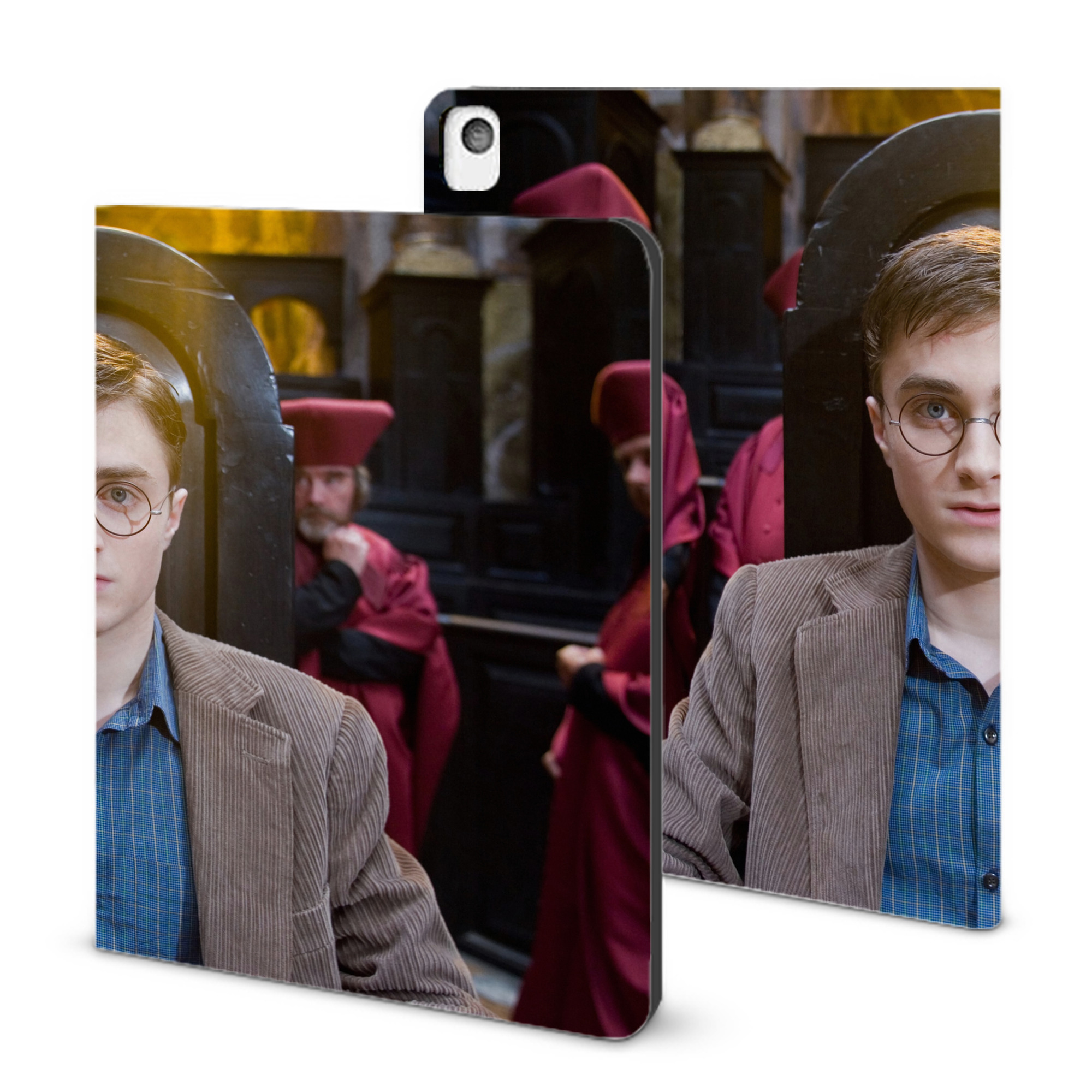 （画像用） Harry Potter ハリー・ポッターシリーズ IPadケース ペンホルダー付き ブックスタイルデザイン